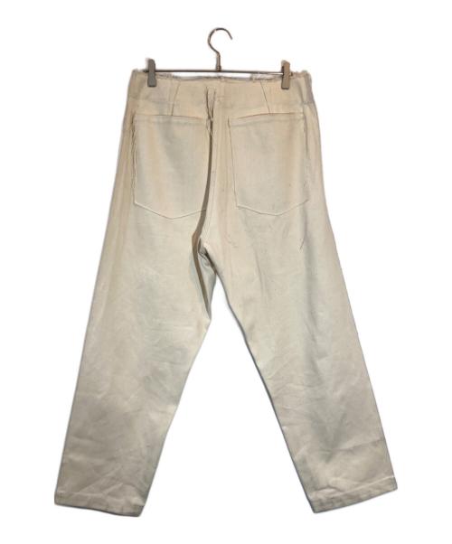 CAMIEL FORTGENS（カミエルフォートヘンス）CAMIEL FORTGENS (カミエルフォートヘンス) デニムパンツ アイボリー サイズ:SIZE Sの古着・服飾アイテム