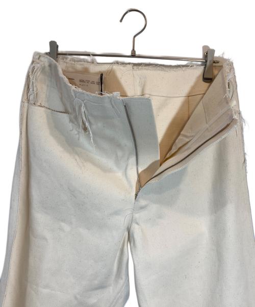CAMIEL FORTGENS（カミエルフォートヘンス）CAMIEL FORTGENS (カミエルフォートヘンス) デニムパンツ アイボリー サイズ:SIZE Sの古着・服飾アイテム