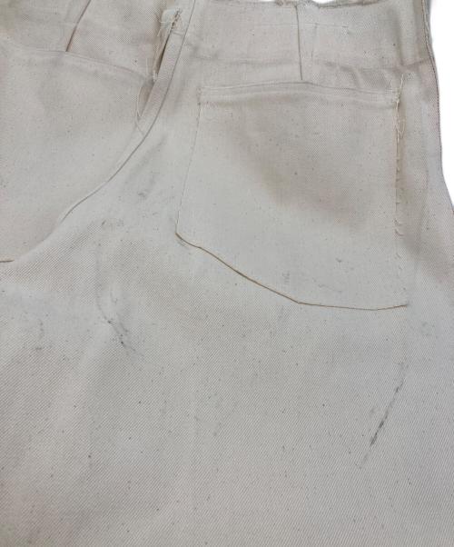 CAMIEL FORTGENS（カミエルフォートヘンス）CAMIEL FORTGENS (カミエルフォートヘンス) デニムパンツ アイボリー サイズ:SIZE Sの古着・服飾アイテム
