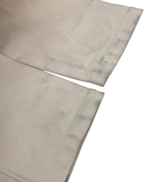 CAMIEL FORTGENS（カミエルフォートヘンス）CAMIEL FORTGENS (カミエルフォートヘンス) デニムパンツ アイボリー サイズ:SIZE Sの古着・服飾アイテム