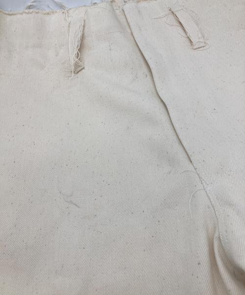 CAMIEL FORTGENS（カミエルフォートヘンス）CAMIEL FORTGENS (カミエルフォートヘンス) デニムパンツ アイボリー サイズ:SIZE Sの古着・服飾アイテム