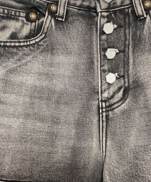 THUG CLUB（サグ クラブ）THUG CLUB (サグ クラブ) DOUBLE KNEE DENIM PANT ブラック サイズ:1の古着・服飾アイテム