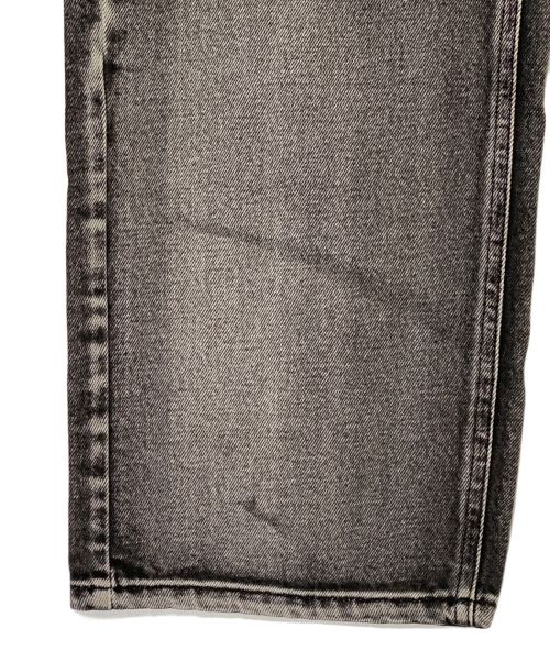 THUG CLUB（サグ クラブ）THUG CLUB (サグ クラブ) DOUBLE KNEE DENIM PANT ブラック サイズ:1の古着・服飾アイテム