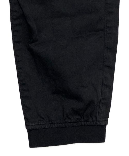 STONE ISLAND（ストーンアイランド）STONE ISLAND (ストーンアイランド) ガーメントダイ ストレッチ テーパードカーゴパンツ ブラック サイズ:29の古着・服飾アイテム