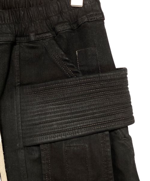 DRKSHDW（ダークシャドウ）DRKSHDW (ダークシャドウ) ドローストリングカーゴロングパンツ ブラック サイズ:XSの古着・服飾アイテム
