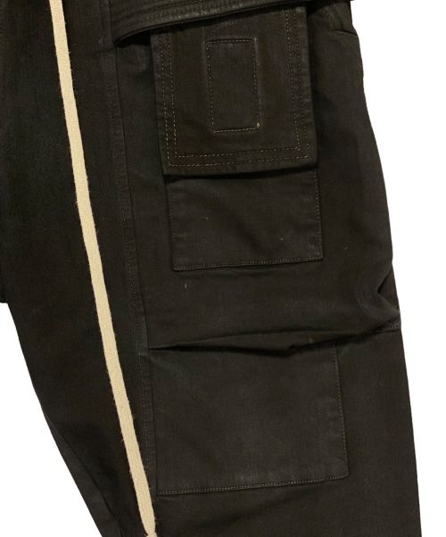 DRKSHDW（ダークシャドウ）DRKSHDW (ダークシャドウ) ドローストリングカーゴロングパンツ ブラック サイズ:XSの古着・服飾アイテム
