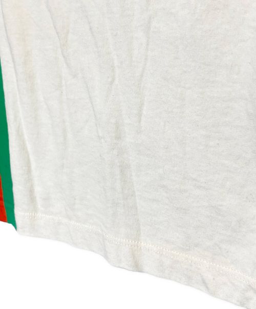 GUCCI（グッチ）GUCCI (グッチ) Fake Not Printed Tee ホワイト サイズ:XSの古着・服飾アイテム