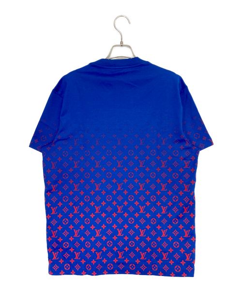 LOUIS VUITTON（ルイ ヴィトン）LOUIS VUITTON (ルイ ヴィトン) Monogram Gradient T Shirts ブルー サイズ:Lの古着・服飾アイテム