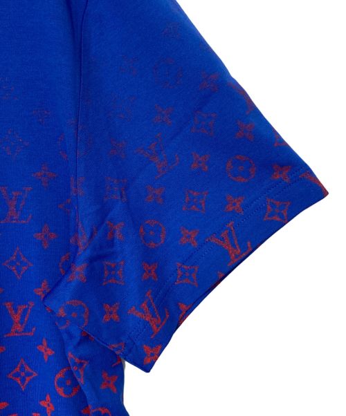 LOUIS VUITTON（ルイ ヴィトン）LOUIS VUITTON (ルイ ヴィトン) Monogram Gradient T Shirts ブルー サイズ:Lの古着・服飾アイテム