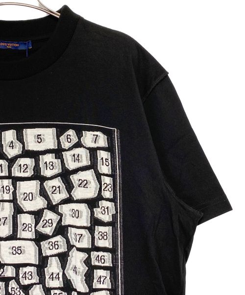 LOUIS VUITTON（ルイ ヴィトン）LOUIS VUITTON (ルイ ヴィトン) レジェンダリー トランク Tシャツ ブラック サイズ:Lの古着・服飾アイテム