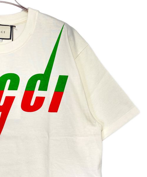 GUCCI（グッチ）GUCCI (グッチ) Blade Tee ホワイト サイズ:Sの古着・服飾アイテム