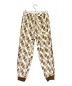 GUCCI (グッチ) THE NORTH FACE (ザ ノース フェイス) WEB PRINT TECHNICAL JERSEY JOGGER PANT ホワイト サイズ:XS：50000円