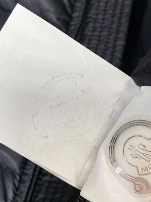 MONCLER（モンクレール）MONCLER (モンクレール) SASSIERE GIUBBOTTO ブラック サイズ:Mの古着・服飾アイテム