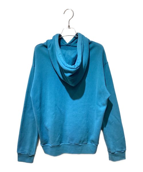 LOUIS VUITTON（ルイ ヴィトン）LOUIS VUITTON (ルイ ヴィトン) Signature Hoodie with Embroidery（シグネチャーフーディウィズ エンブロイダリー） スカイブルー サイズ:Mの古着・服飾アイテム
