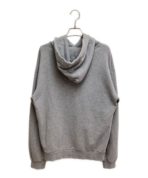 CELINE（セリーヌ）CELINE (セリーヌ) ルーズ フーディー / コットンフリース グレー サイズ:Sの古着・服飾アイテム