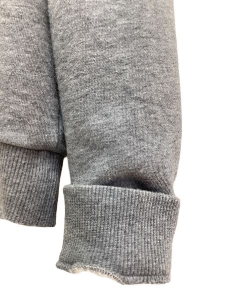 CELINE（セリーヌ）CELINE (セリーヌ) ルーズ フーディー / コットンフリース グレー サイズ:Sの古着・服飾アイテム
