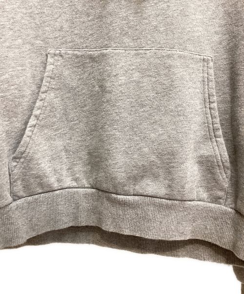 CELINE（セリーヌ）CELINE (セリーヌ) ルーズ フーディー / コットンフリース グレー サイズ:Sの古着・服飾アイテム