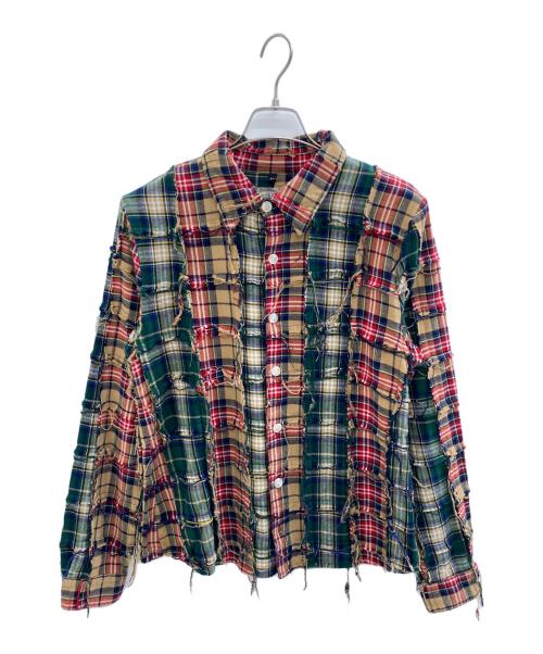 BASKETCASE GALLERY（バスケットケース ギャラリー）BASKETCASE GALLERY (バスケットケース ギャラリー) ネルシャツ マルチカラー サイズ:Mの古着・服飾アイテム