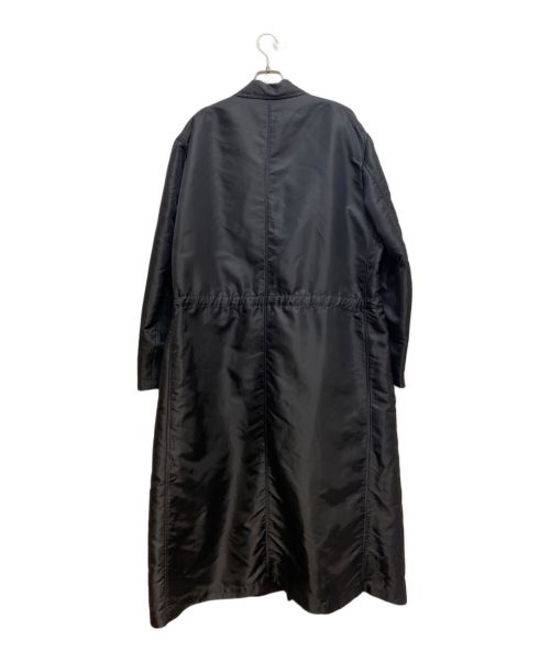 Yohji Yamamoto COSTUME D'HOMME（ヨウジヤマモトコスチュームドオム）Yohji Yamamoto COSTUME D'HOMME (ヨウジヤマモトコスチュームドオム) ウエストドローコードコート ブラック サイズ:Mの古着・服飾アイテム