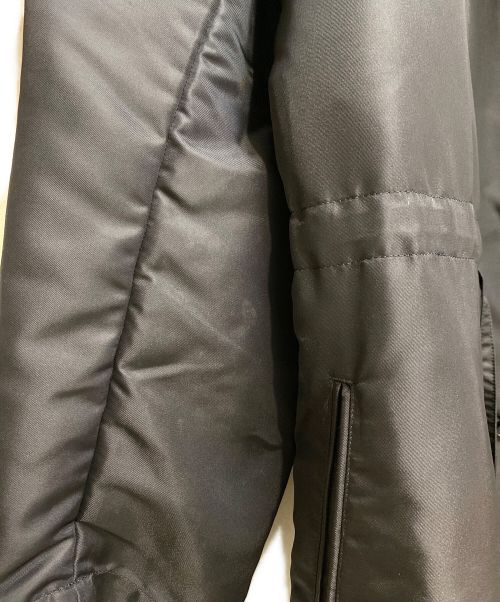 Yohji Yamamoto COSTUME D'HOMME（ヨウジヤマモトコスチュームドオム）Yohji Yamamoto COSTUME D'HOMME (ヨウジヤマモトコスチュームドオム) ウエストドローコードコート ブラック サイズ:Mの古着・服飾アイテム