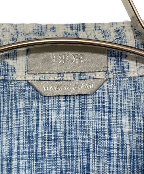 Dior（ディオール）Dior (ディオール) オブリークシャツ スカイブルー サイズ:44の古着・服飾アイテム