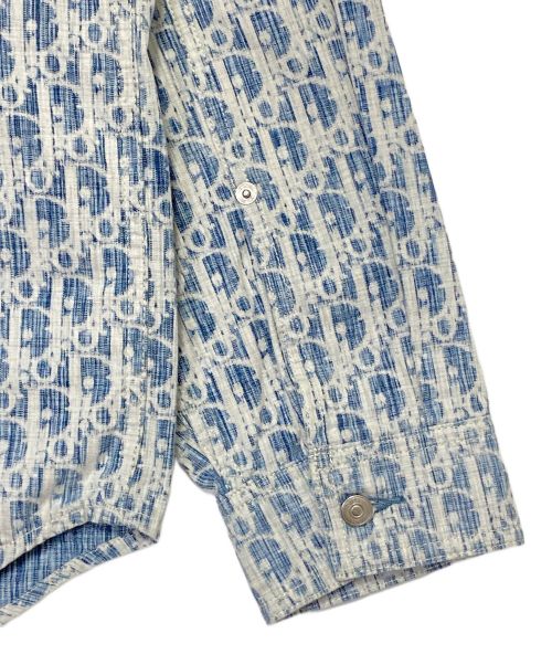 Dior（ディオール）Dior (ディオール) オブリークシャツ スカイブルー サイズ:44の古着・服飾アイテム