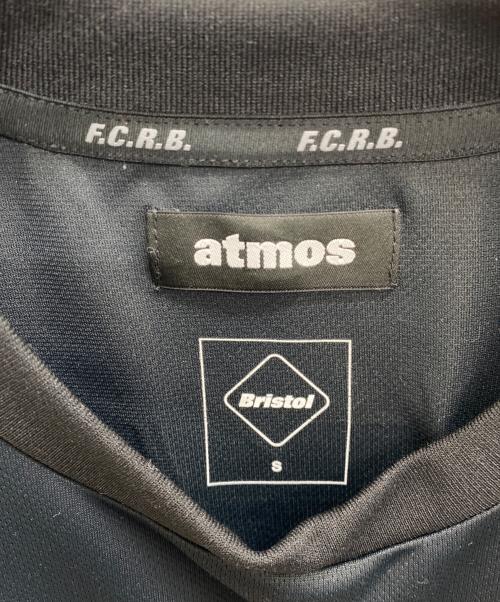 F.C.R.B.（エフシーレアルブリストル）F.C.R.B. (エフシーレアルブリストル) ATMOS (アトモス) PRE MATCH TOP ブラック サイズ:SIZE Sの古着・服飾アイテム