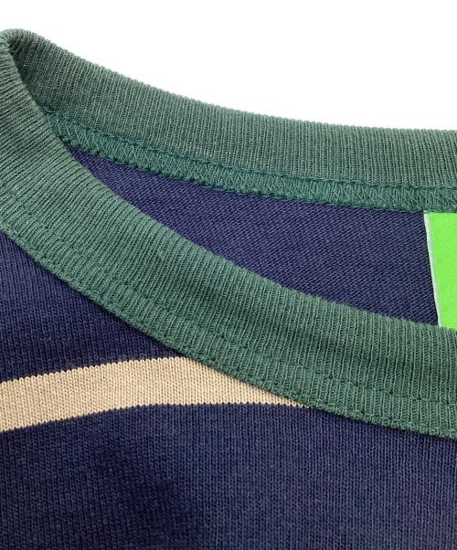 HUF（ハフ）HUF (ハフ) ロングスリーブカットソー ネイビー サイズ:Lの古着・服飾アイテム