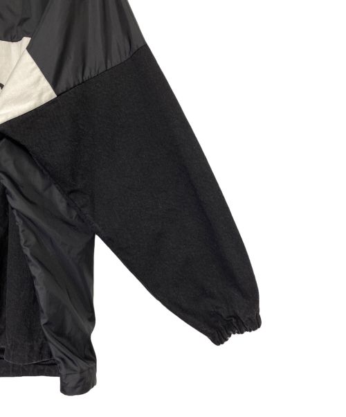 BALENCIAGA（バレンシアガ）BALENCIAGA (バレンシアガ) Oversized Printed Denim And Shell Jacket ブラック サイズ:36の古着・服飾アイテム