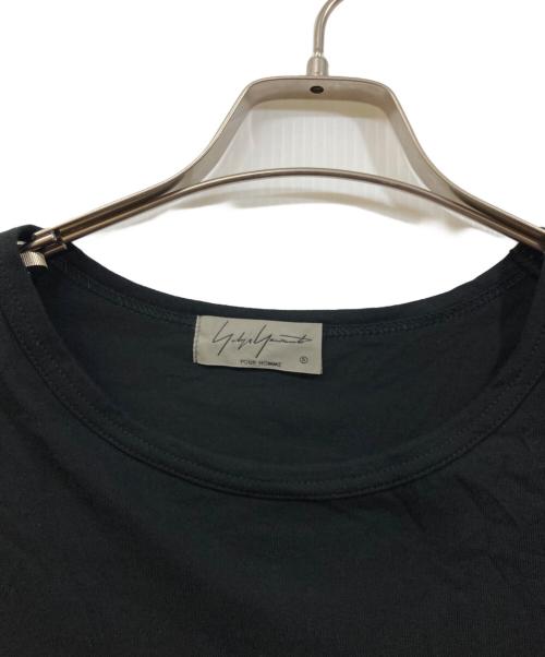 Yohji Yamamoto pour homme（ヨウジヤマモト プールオム）Yohji Yamamoto pour homme (ヨウジヤマモト プールオム) 長袖Tシャツ ブラック サイズ:3の古着・服飾アイテム