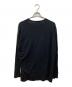 Yohji Yamamoto pour homme (ヨウジヤマモト プールオム) 長袖Tシャツ ブラック サイズ:3：7000円