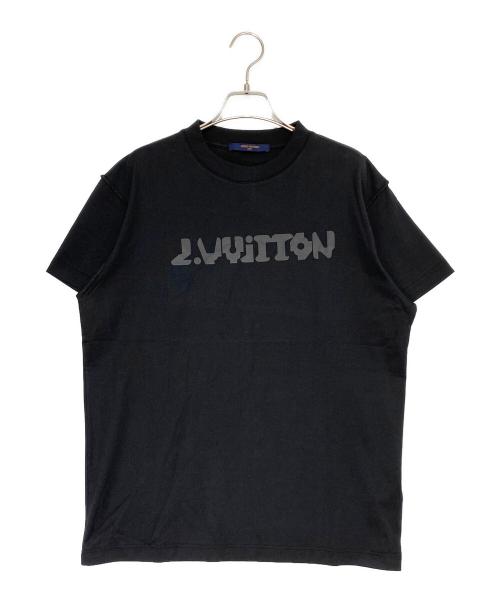 LOUIS VUITTON（ルイ ヴィトン）LOUIS VUITTON (ルイ ヴィトン) 22SS テルモヒートリアクティブプリントTシャツ ブラック サイズ:Sの古着・服飾アイテム