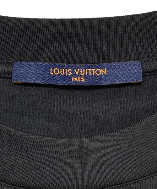LOUIS VUITTON（ルイ ヴィトン）LOUIS VUITTON (ルイ ヴィトン) 22SS テルモヒートリアクティブプリントTシャツ ブラック サイズ:Sの古着・服飾アイテム