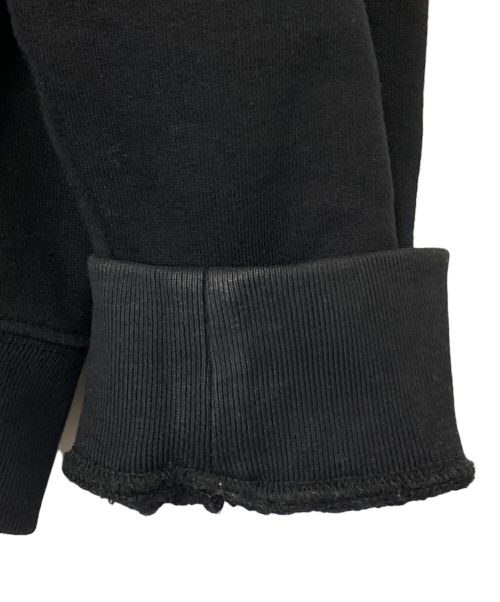 RAF SIMONS（ラフシモンズ）RAF SIMONS (ラフシモンズ) Burning Down Hoodie ブラック サイズ:Lの古着・服飾アイテム