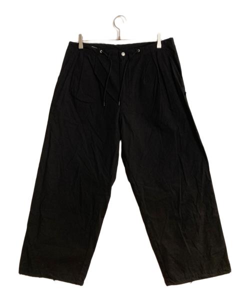 DESCENDANT（ディセンダント）DESCENDANT (ディセンダント) Smock Oxford Trousers Cordura ブラック サイズ:3の古着・服飾アイテム