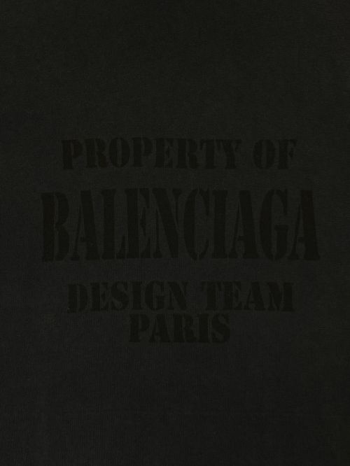 BALENCIAGA（バレンシアガ）BALENCIAGA (バレンシアガ) Property T-Shirt ブラック サイズ:XXSの古着・服飾アイテム