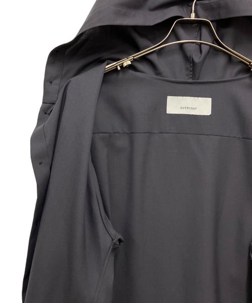 OVERCOAT（オーバーコート）OVERCOAT (オーバーコート) Hooded Wool Shirt black グレー サイズ:Mの古着・服飾アイテム