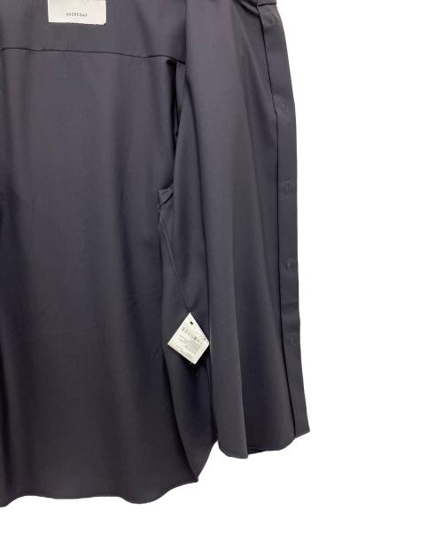 OVERCOAT（オーバーコート）OVERCOAT (オーバーコート) Hooded Wool Shirt black グレー サイズ:Mの古着・服飾アイテム