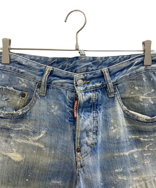 DSQUARED2（ディースクエアード）DSQUARED2 (ディースクエアード) SKATER JEAN インディゴ サイズ:42の古着・服飾アイテム