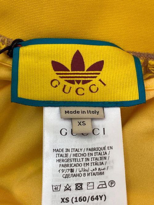 GUCCI（グッチ）GUCCI (グッチ) adidas (アディダス) GGチュールスカート イエロー サイズ:XS 未使用品の古着・服飾アイテム