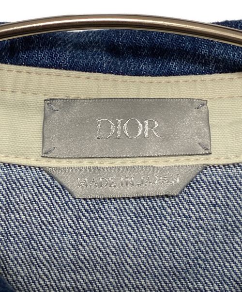 Dior（ディオール）Dior (ディオール) オーバーシャツ インディゴ サイズ:40の古着・服飾アイテム