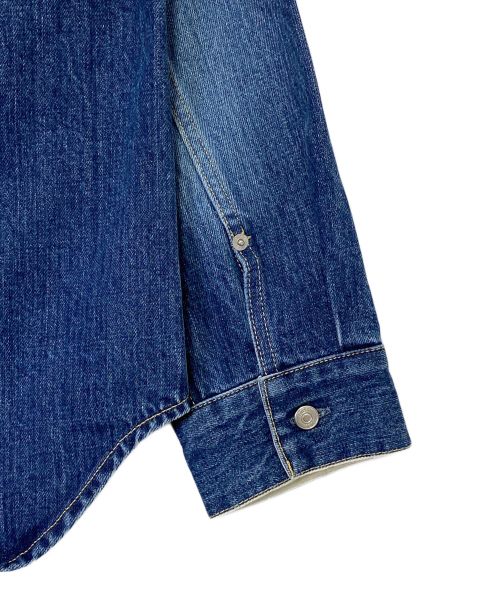 Dior（ディオール）Dior (ディオール) オーバーシャツ インディゴ サイズ:40の古着・服飾アイテム