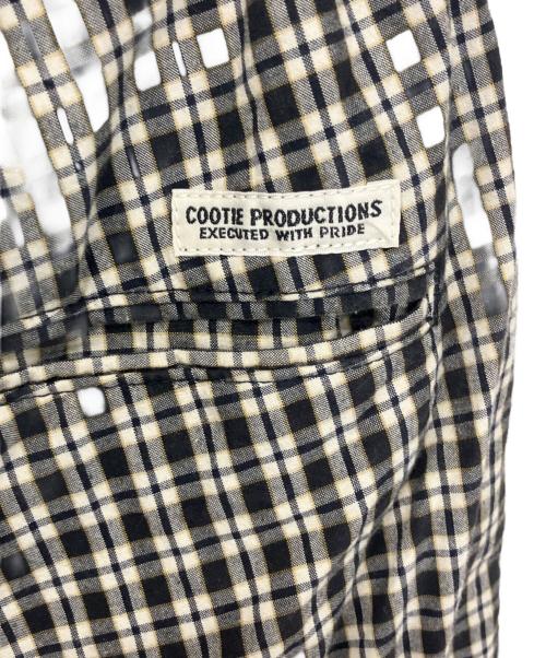COOTIE PRODUCTIONS（クーティープロダクツ）COOTIE PRODUCTIONS (クーティープロダクツ) チェックパンツ ベージュ サイズ:MIDIUMの古着・服飾アイテム