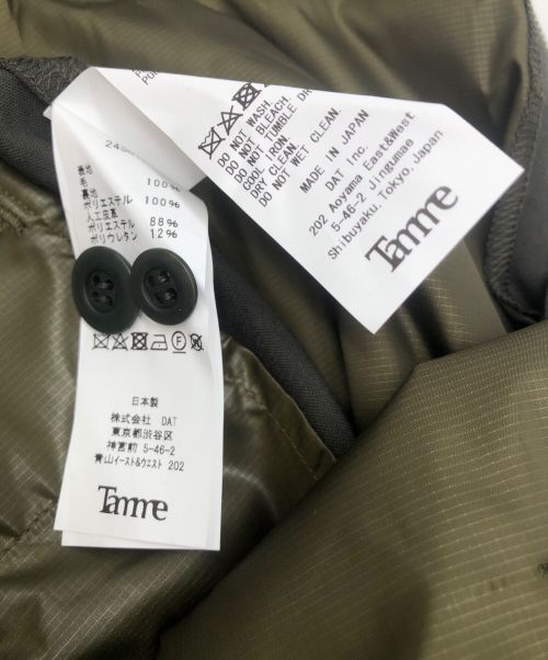 Tamme（タム）Tamme (タム) 98 SLACKS オリーブ サイズ:1の古着・服飾アイテム