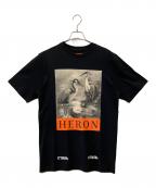 HERON PRESTONヘロンプレストン）の古着「半袖Tシャツ」｜ブラック