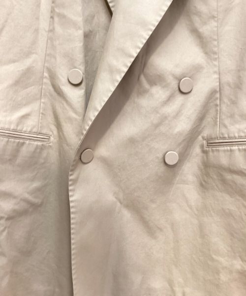 DRIES VAN NOTEN（ドリスヴァンノッテン）DRIES VAN NOTEN (ドリスヴァンノッテン) Oversized blazer（オーバーサイズブレザー） ベージュ サイズ:Mの古着・服飾アイテム