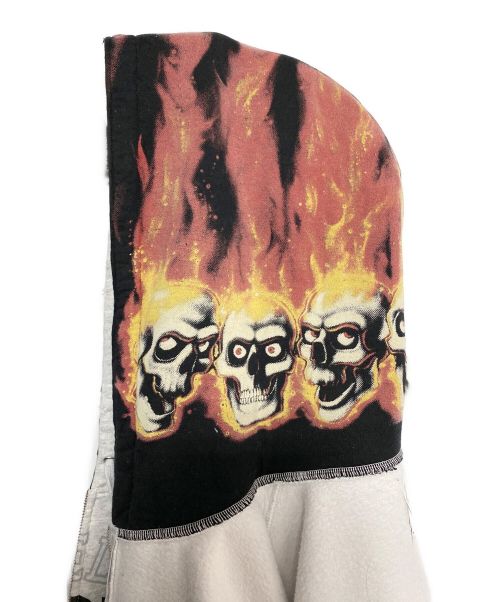 SUPREME（シュプリーム）SUPREME (シュプリーム) MM6 Maison Margiela (エムエムシックス メゾンマルジェラ) Zip Up Hooded Sweatshirt ホワイト サイズ:Lの古着・服飾アイテム