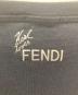 中古・古着 FENDI (フェンディ) カールラガーフェルド Tシャツ ブラック サイズ:40：5000円