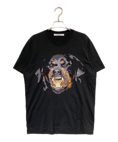 中古・古着通販】GIVENCHY (ジバンシィ) ロットワイラー刺繍Tシャツ