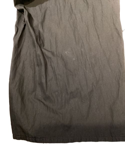 GROUND Y（グラウンドワイ）GROUND Y (グラウンドワイ) NY/C CROSS EXTRA WIDE FRONT SEAM PANTS（クロスエクストラワイドフロントシームパンツ） ブラック サイズ:3の古着・服飾アイテム